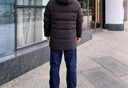 波司登25年冬季羽绒服90绒男士修身中长款加厚脱卸帽保暖百搭外套 实拍图