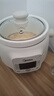 美的（Midea）电炖锅煲汤锅炖汤锅1.5h快炖 陶瓷炖汤盅母婴辅食锅燕窝熬粥 1.5L电炖盅白瓷柔炖大功率MD-DGE1556 实拍图