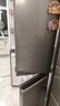 海尔（Haier）小红花套系418升594mm专业超薄零嵌十字T型家用电冰箱一级能效BCD-418WGHTDB9S9U1家电国家补贴20% 实拍图