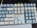 达尔优（dareu）EK815机械合金版键盘 有线键盘  电竞游戏键盘 多键无冲108键单光 女生 白色蓝色 茶轴 实拍图