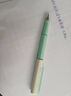 得力（deli）三顾喵庐EF明尖钢笔学生文具 矫姿正姿练字(1笔2晶蓝墨囊1萌粒配件) EF尖(约0.38mm) SF771 实拍图