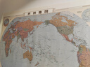 经典版 世界地图挂图（书房、家庭、办公装饰地图 1.116米*0.812米）复古风尚 经典百搭  实拍图