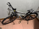 金武端自行车成人山地车公路赛车单车骑行变速超轻越野中学生初中青少年 尊享版-辐条轮-黑白色【铝架】 27.5寸24速 实拍图