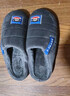 大嘴猴（paul frank）棉拖鞋男士秋冬季室内家居拖鞋毛绒保暖厚底棉鞋男款深灰290PF607 实拍图