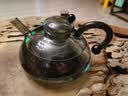 高茗2026新款鼠尾玻璃煮茶壶家用轻奢高档电陶炉煮茶器专用煮茶套装 茗凤祥电陶炉+富庶壶 550ml 实拍图