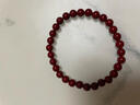 雅薇妮天然朱砂手链原矿紫金砂纯原石手串男士散珠 紫金砂6mm（29颗珠子） 实拍图