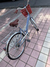 凤凰 自行车男女脚踏代步单车成人轻便学生车城市复古通勤休闲车 青柠 26寸单速蓝色 实拍图