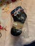 耐克(NIKE)袜子男女同款 吸汗透气运动袜 短袜三双装DX5080-010黑M 实拍图