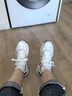 公牛世家休闲鞋2025男士夏季新款老爹鞋网面运动跑步鞋子男 白色 42 实拍图