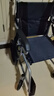 恒倍舒手动轮椅轻便折叠脚踏手推车老人便携式家用旅行代步车HZB-01G 轻便折叠小轮款（仅10KG） 实拍图
