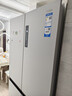 海尔（Haier）小红花516升594mm专业超薄零嵌十字四开门电冰箱家用一级能效BCD-516WGHTDB9GPU1国家补贴20% 实拍图