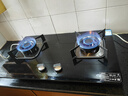 康佳（KONKA）燃气灶煤气灶双灶家用【国家补贴】 5.2kW天然气嵌入式台式双灶具 玻璃面板JZT-B500Y（天然气） 实拍图