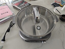 九阳（Joyoung）0涂层IH秒涮电火锅火锅专用锅电锅家用4-8人分体式可拆洗多功能电蒸锅不锈钢电煮锅6L火锅锅GN12 实拍图