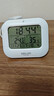德力西电气（DELIXI ELECTRIC）电子温度计家用室内婴儿房高精度温湿度计可充电式壁挂式室温计 实拍图