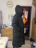 京东京造羽绒服男25秋冬新款90鸭绒衣服长款宽松连帽保暖外套 黑色 XL 实拍图