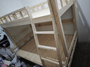 金柏栎 实木床 上下铺 小孩床 实木双人高低床母子床组合 双层床上下床 店长推荐 爬梯床+上下床垫 上115下135长200 实拍图