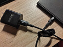 绿胜type-c数据线100W超级快充6A自动断电充电线适用华为mate荣耀nova小米oppo安卓vivo手机USB充电器 黑色【智能断电套装】100W快充线+快充头 1.5M 实拍图