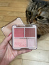 橘朵（Judydoll）腮红高光盘胭脂腮红膏腮红盘高光修容生日礼物女生07粉棕格调 实拍图