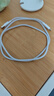 小米 原装USB-C数据线100cm 6A充电线白色 适配USB-C接口手机游戏机充电xiaomi红米redmi/k70 实拍图