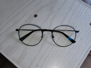 万新（WAN XIN） 近视眼镜防蓝光辐射非球面现片配眼镜框男女0-1500度配成品眼镜 来镜加工+升级镜框咨询客服 1.60多屏防蓝光镜片（近视超薄） 实拍图