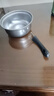 不锈钢奶锅不粘锅小奶锅无涂层热牛奶煮泡面宝宝辅食锅小汤锅 单柄加厚不带盖 16cm 实拍图