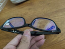帕米澳（PAMIAO）防蓝光眼镜可配近视男女黑框眼镜近视网上配镜看手机电脑平光 双眼近视-200度 (含镜盒镜布) 实拍图