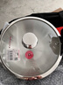 美厨（maxcook）304不锈钢炒锅 带盖锅具30cm三层钢锅 电磁炉燃气炉通用MCC7911 实拍图