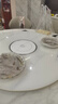 芝梵饭菜保温板加热菜板保温板暖菜板家用带电磁炉火锅暖菜板+火锅+自动旋转家庭旋转餐桌加热转盘 大理石纹丨80CM【电动+手动旋转】电磁炉火锅款 实拍图