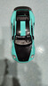 赟娅1:24保时捷911Turbo S仿真合金车模跑车玩具回力收藏汽车模男生礼 911Turbo S 蒂芙尼蓝特别版1:24 实拍图