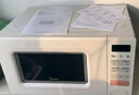 美的小滋味系列快手微波炉变频 20L家用小型奶油风百搭复古转盘式 一级能效低频轻音邪修菜谱（M2H2） 奶白色 实拍图