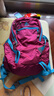 极地（onepolar）登山包男女双肩旅行包骑行背包户外包旅游包 玫红 实拍图