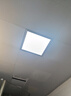 雷士（NVC）面板灯 集成吊顶灯 嵌入式led吸顶灯卫生间平板厨卫防潮 16W雾银 300*300 正白光 实拍图