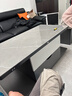 我爱川威可升降茶几餐桌两用现代简约家用客厅小户型多功能折叠移动茶几桌 包安装【阿玛尼灰岩板+灰柜体】 120*60cm 实拍图