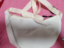 【轻便斜挎包】尼龙斜挎包包女包饺子包腋下包百搭单肩帆布包 白色热销款 实拍图