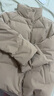 森马（Semir）森马羽绒服女短款立领撞色三防保暖通勤外套24冬新款109724113012 实拍图