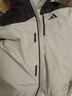 adidas拒水加绒内胆三合一连帽外套男女秋冬阿迪达斯官方轻运动 质感灰   M 实拍图