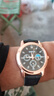 正品男士手表高档休闲石英表简约气质男表皮带高颜值罗马时尚腕表 军团款 实拍图