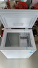 荣事达（Royalstar）小冰柜家用小型冷冻保鲜迷你冷藏商用卧式冷柜单用储母乳柜节能省电 【一级节能 全国联保】单温 106L 实拍图