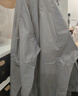 蕉趣（BANANA TRIP）一次性雨衣(全新料)加厚成人户外连帽四排扣连体雨披 灰色1个装 实拍图