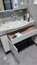科勒（KOHLER）浴室柜亲悦浴室柜组合家具挂墙多功能洗漱台浴室家具 1000mm（左开放） 实拍图
