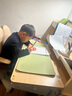 爱果乐（IGROW）儿童学习桌椅【自适应追背】儿童书桌学习桌写字桌实木书桌升降桌 1.2M畅学家+星轨椅+智能护眼灯 晒单实拍图