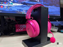 迈从（MCHOSE）V9 Pro游戏耳机头戴式电竞电脑耳机三角洲行动fps吃鸡听声辨位电竞芯片声卡7.1声道无线蓝牙有线 【V9 Pro 无线7.1版】53mm大动圈浆果红 实拍图