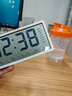 得光自动对时磁吸冰箱电子钟充电数字时钟表摆台式时间桌面客厅挂墙温湿度计日期万年历农历长续航闹钟 【电池】多功能款 实拍图