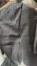 优衣库合作款/男装女装针织茄克/外套夹克西装25秋冬新款480812 08 深灰色 S /165/84A 实拍图