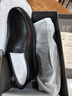 奥康（Aokang）官方春秋季流行商务休闲皮鞋男士舒适百搭一脚蹬鞋子男黑43码 实拍图