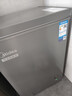 美的（Midea）100升小冰柜家用冷藏冷冻两用一级能效节能茶叶保鲜柜小型冷柜冰箱BD/BC-100KMF(E)国家补贴 实拍图
