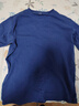优衣库男装女装柔软圆领T恤/休闲长袖上衣25秋冬新款479783 67 海蓝色 XL 实拍图