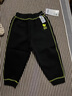 迷你巴拉【蹦蹦裤】男童女童运动裤宝宝保暖儿童休闲裤潮2025秋新款 铁灰20603 【加绒】 100 实拍图