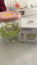 babycare婴儿辅食盒玻璃宝宝辅食保鲜工具便携防漏可蒸煮冷冻储存-青180ml 实拍图