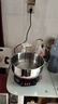 惠当家（Hui Dang Jia）电蒸锅多功能电热锅家用电锅一体锅定时电煮锅电炒锅多用途电火锅304不锈钢锅G32-30双笼国家补贴 实拍图